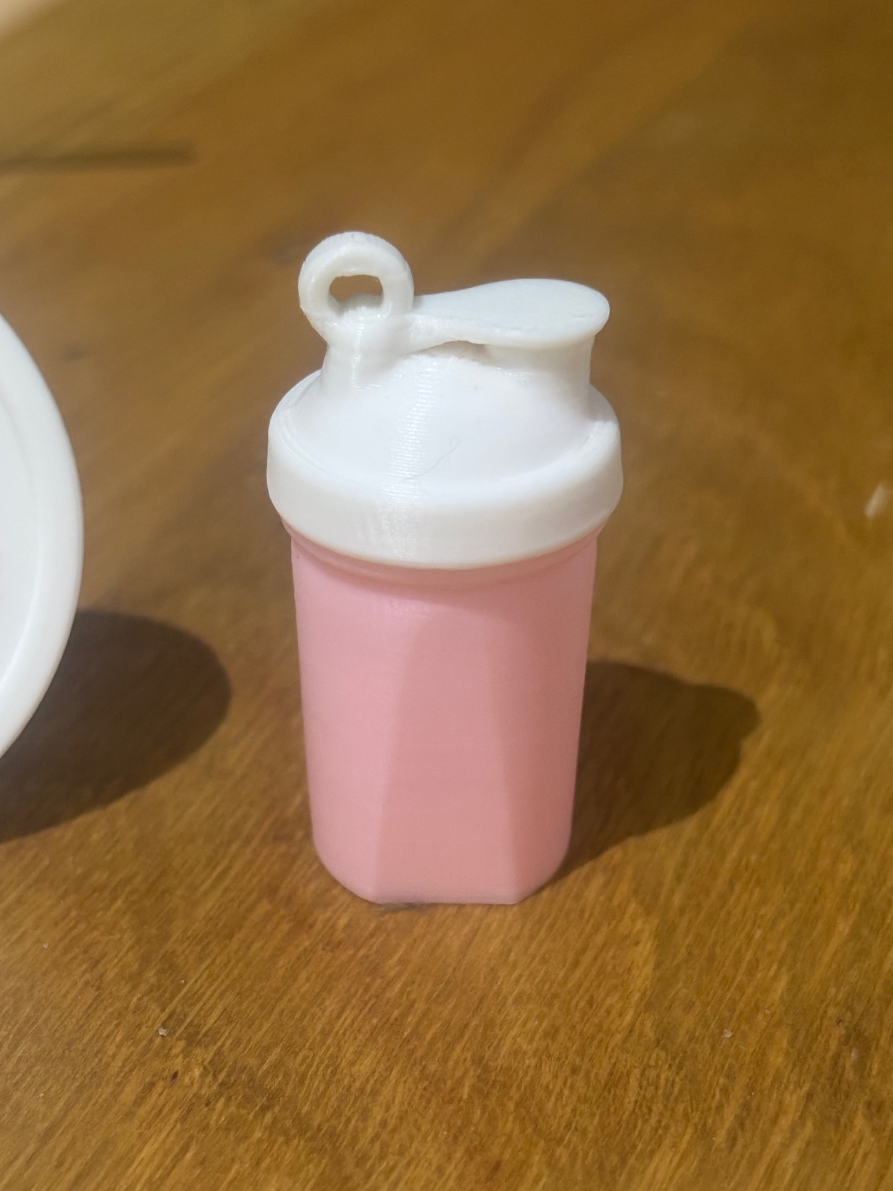 Shaker Bottle Keychain